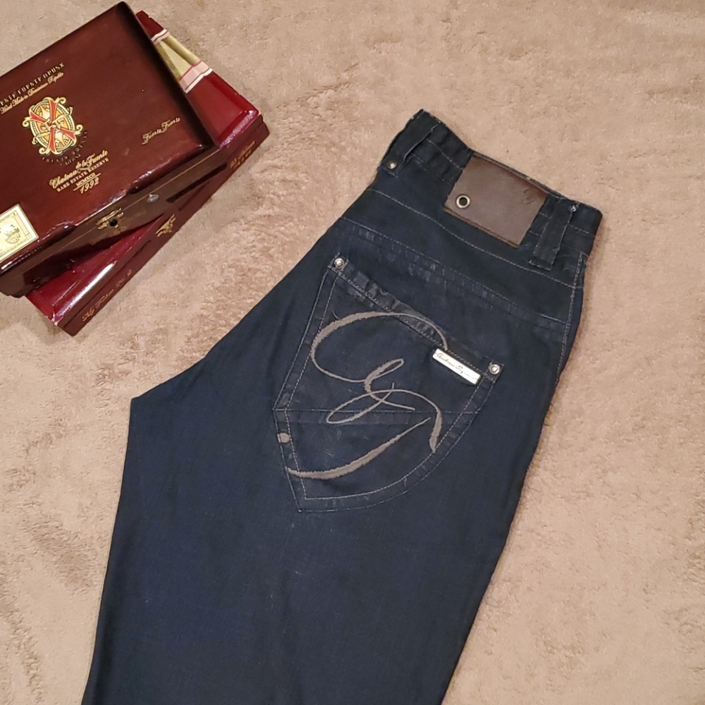 ANDREW TIZIANO men's size 36 relaxed fit jeans
